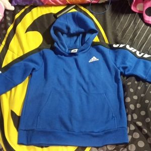 Blue Adidas hoodie
